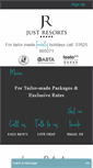 Mobile Screenshot of justresorts.co.uk